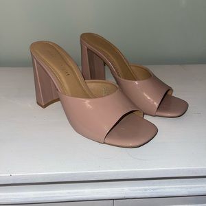 MADEEN GIRL genius fawn patent leather heels